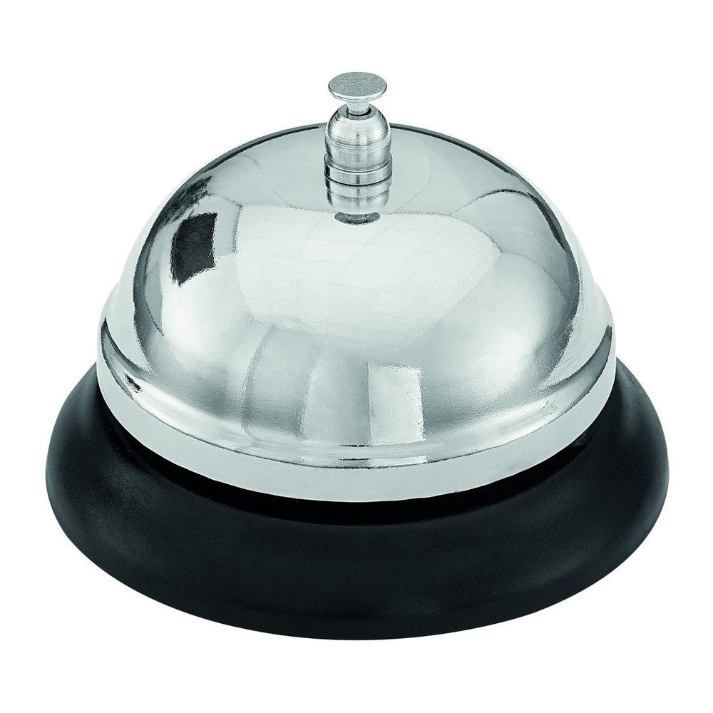 Produktabbildung: WEDO® Tischglocke, rund, schwarz