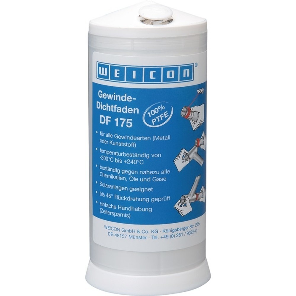 Produktabbildung: WEICON Gewindedichtfaden DF 175, 175 m