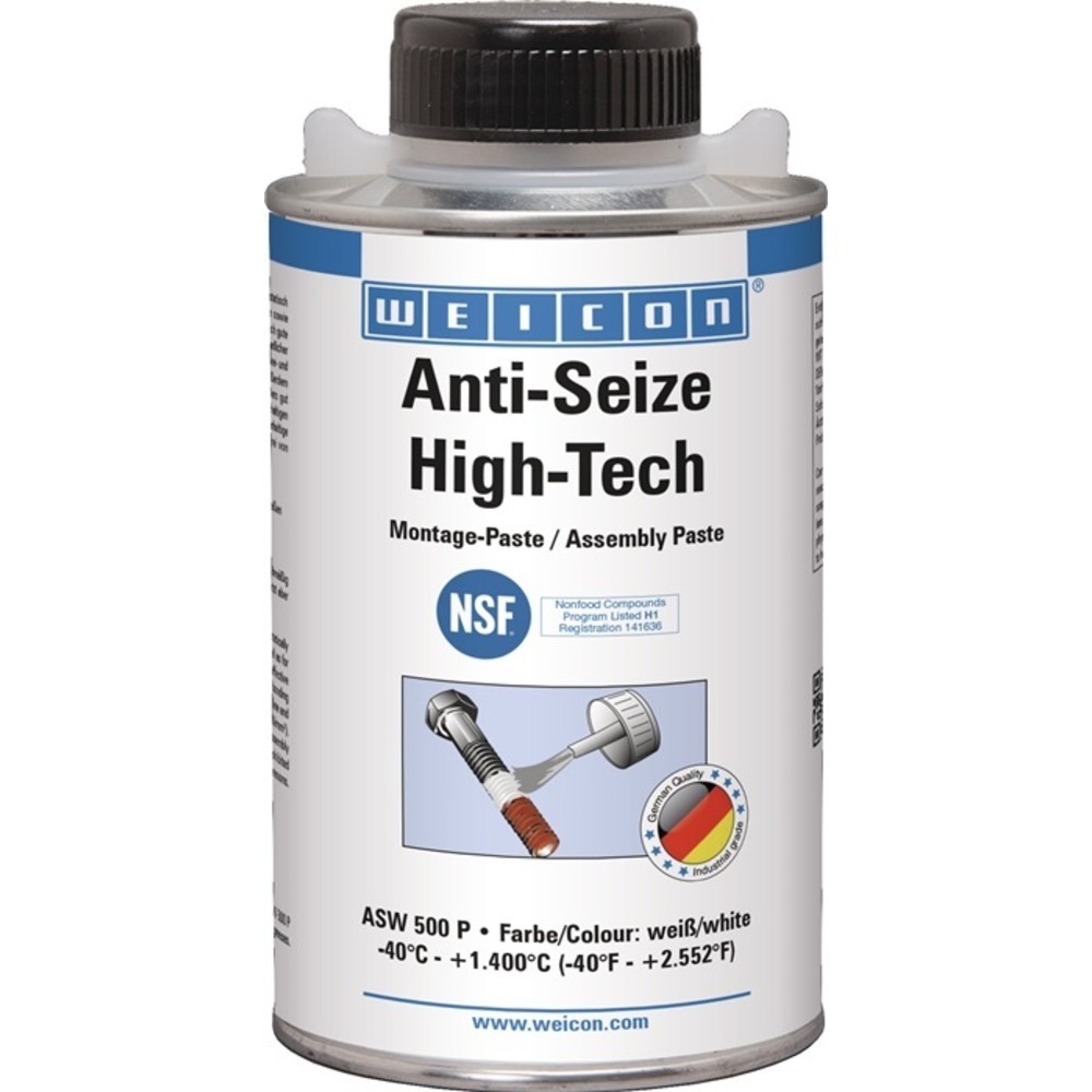 Produktabbildung Nr. 2: WEICON Montagepaste Anti-Seize High-Tech 500g weiß NSF H1 Dose