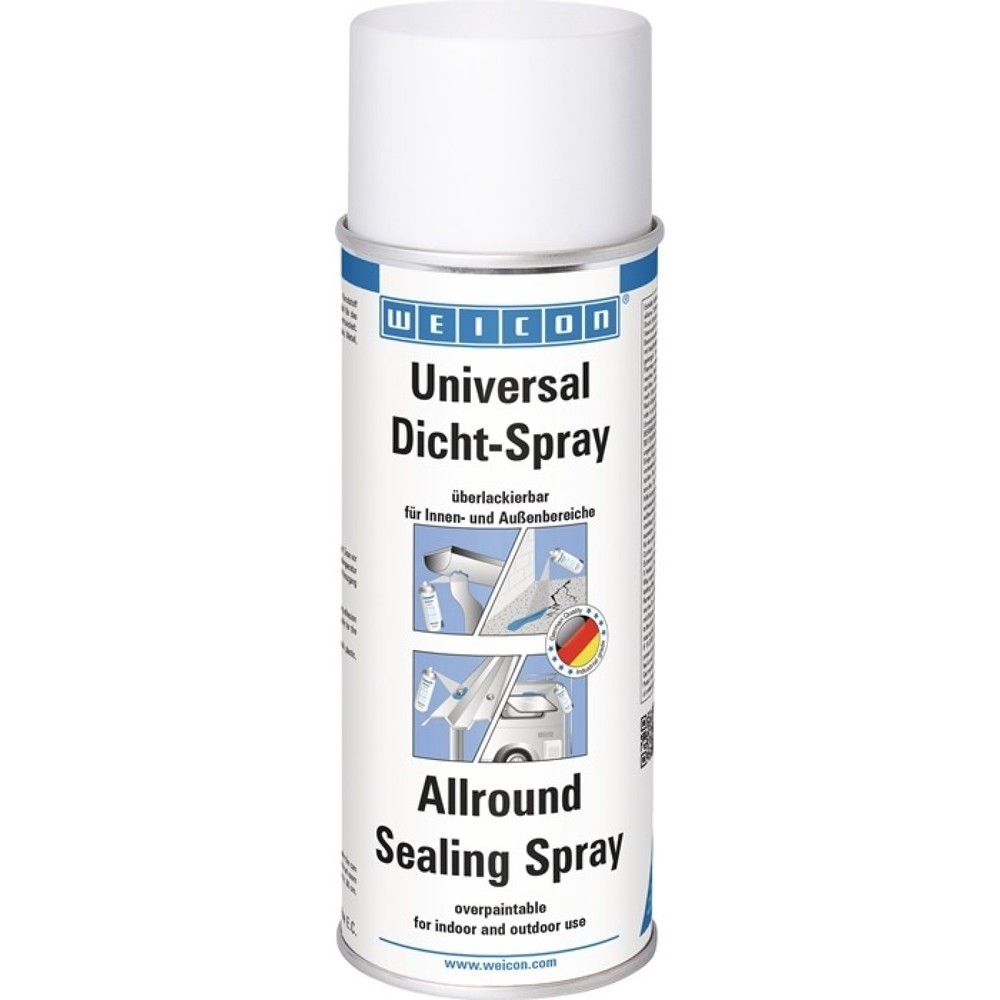 Produktabbildung: WEICON Universaldichtspray, 400 ml, grau, Spraydose