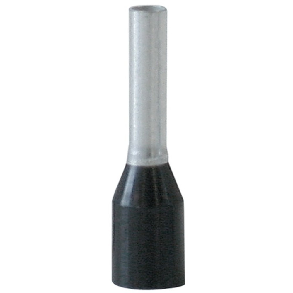 Produktabbildung: WEIDMÜLLER Aderendhülse, Länge L1/L2 14,0/8,0 mm, schwarz m.Ku.-Kragen