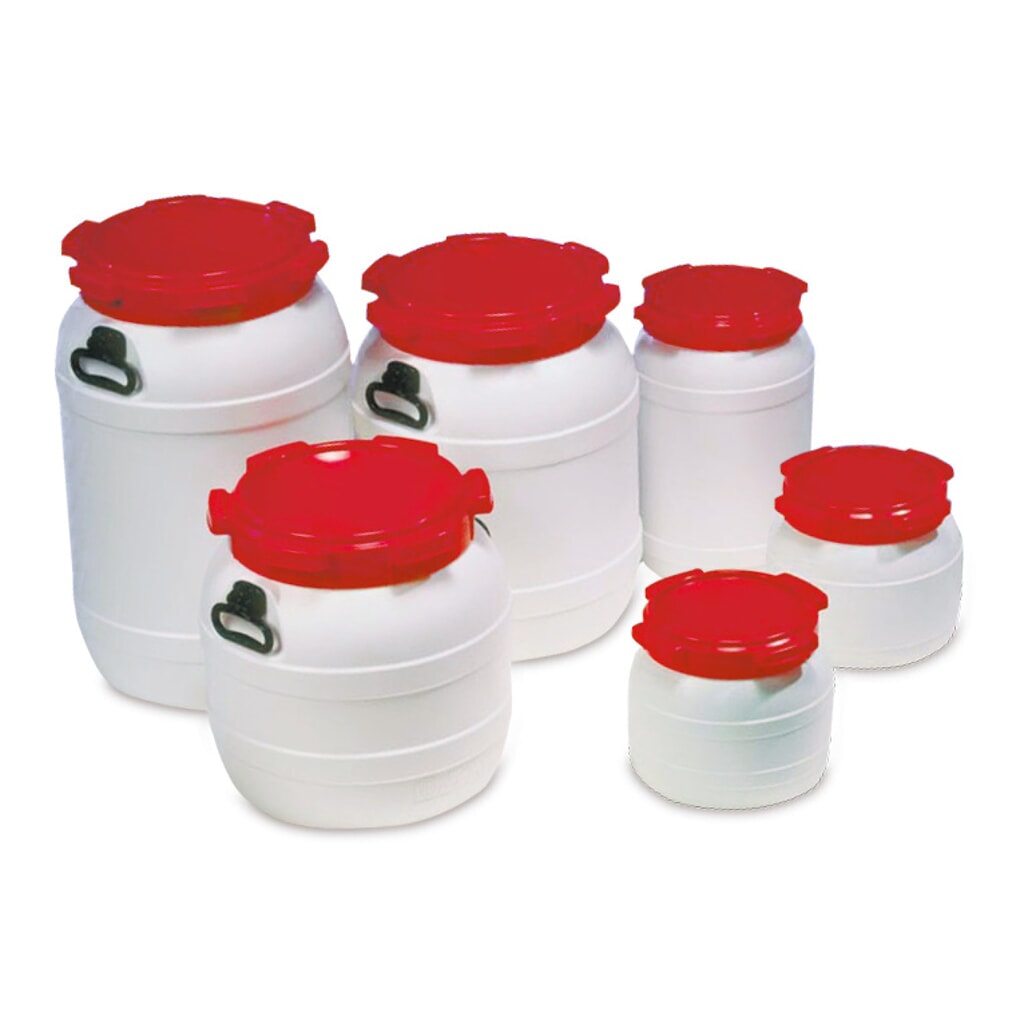 Produktabbildung: Weithalsfass aus PE, 6 Liter