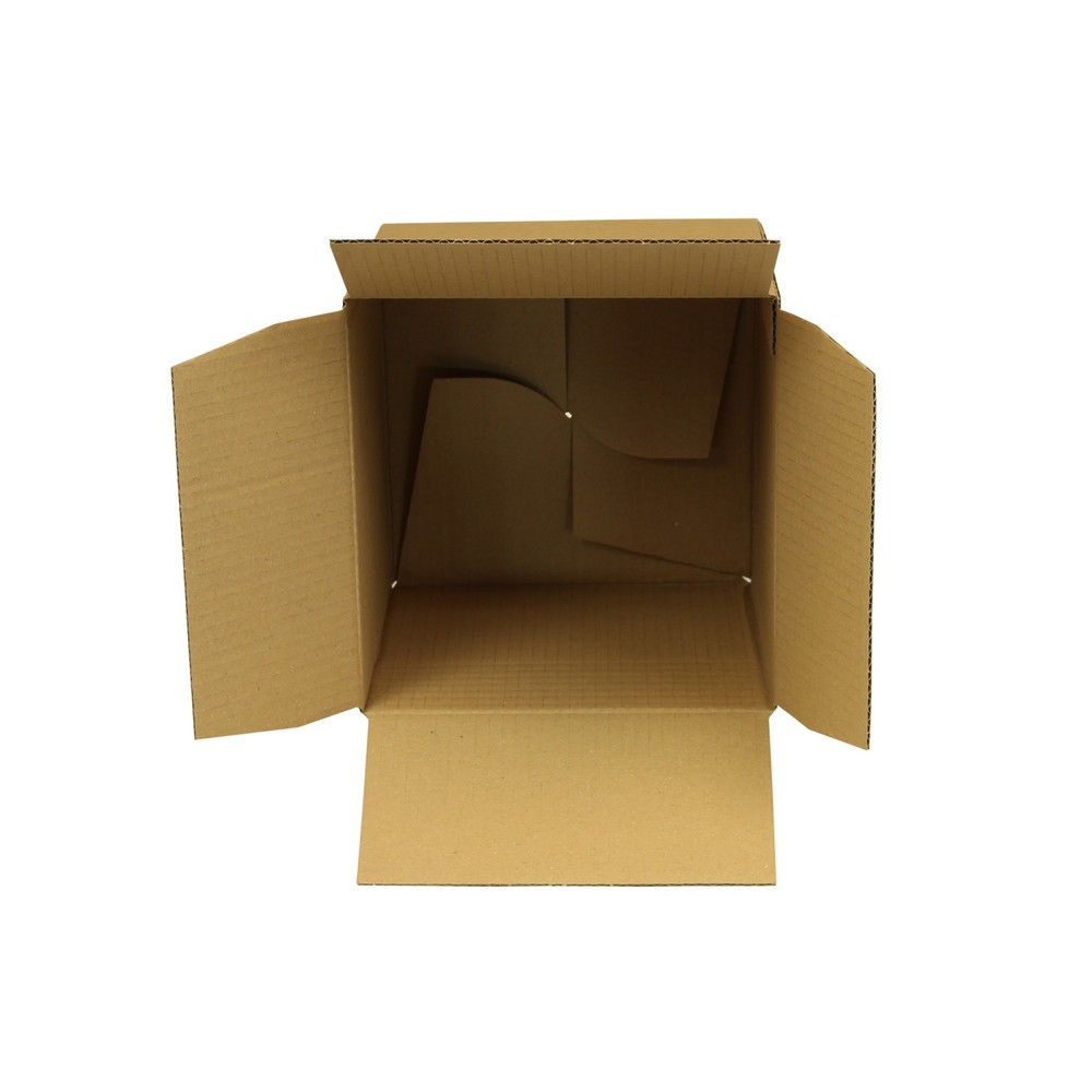 Produktabbildung Nr. 2: Wellpapp-Faltkarton 1-wellig 200 x 200 x 130 - 200 mm, Qualität 1.30 C