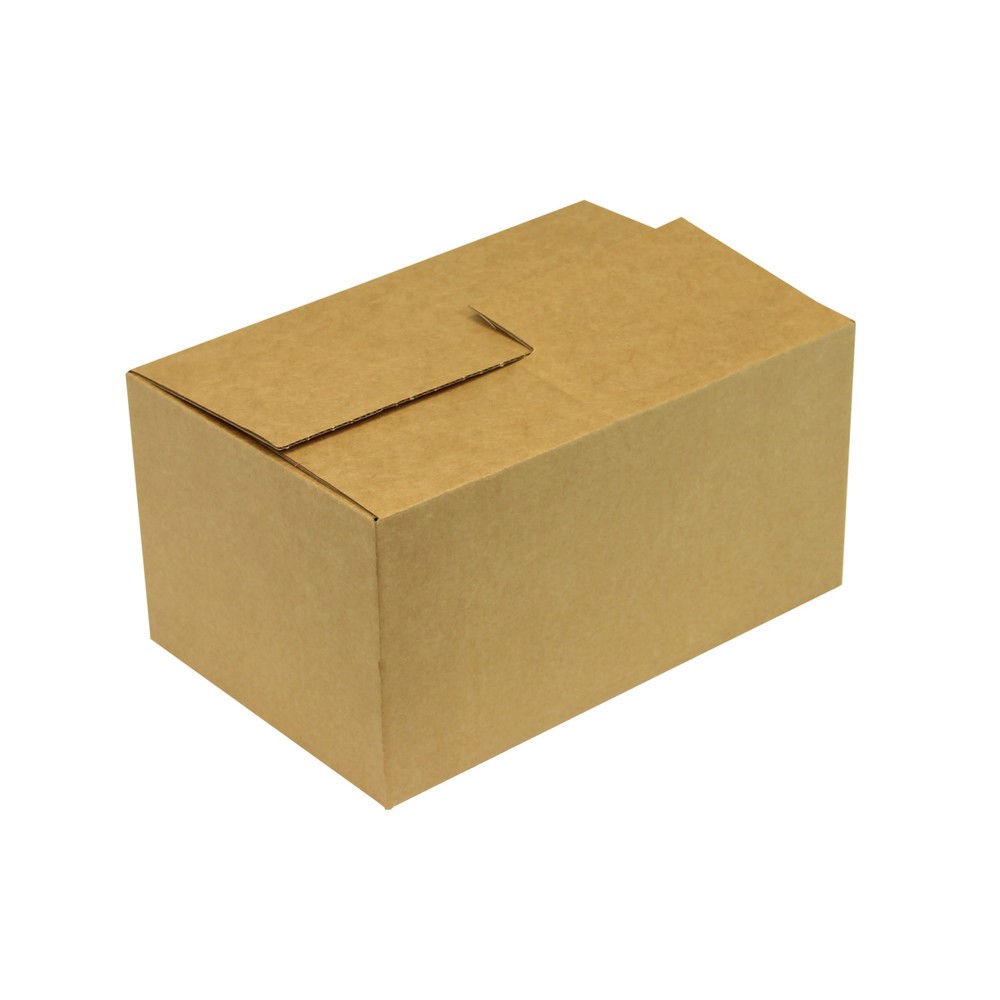 Produktabbildung Nr. 3: Wellpapp-Faltkarton 1-wellig, 285 x 185 x 140 mm, Qualität 1.30 C, braun