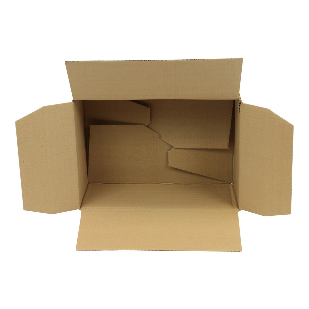 Produktabbildung Nr. 2: Wellpapp-Faltkarton 1-wellig, 305 x 215 x 40 - 140 mm, Qualität 1.20 B, braun
