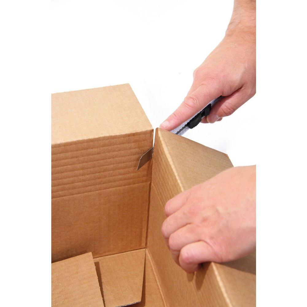 Produktabbildung Nr. 3: Faltkarton 1-wellig,  430 x 310 x 280-360mm ( L x B x H ) -Qual.1.30 B,braun