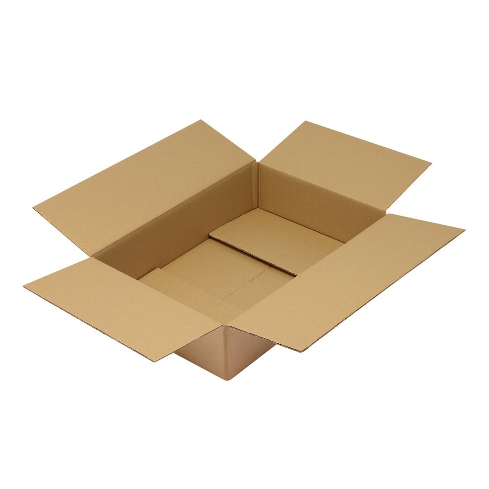 Produktabbildung: Wellpapp-Faltkarton, 2-wellig, 600 x 400 x 130 mm