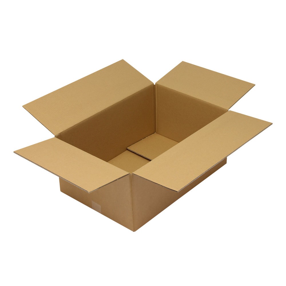 Produktabbildung: Wellpapp-Faltkarton, 2-wellig, 600 x 400 x 250 mm
