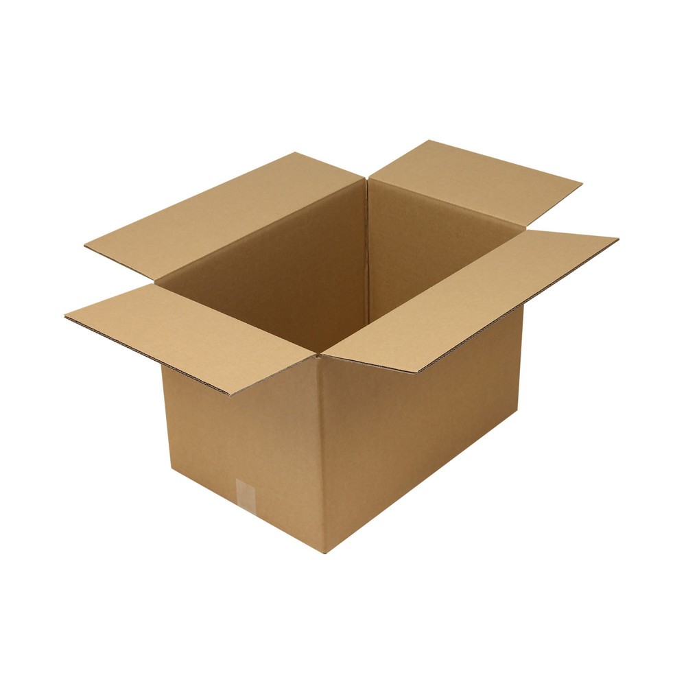 Produktabbildung: Wellpapp-Faltkarton, 2-wellig, 600 x 400 x 400 mm, Qualität 2.70 BC, braun