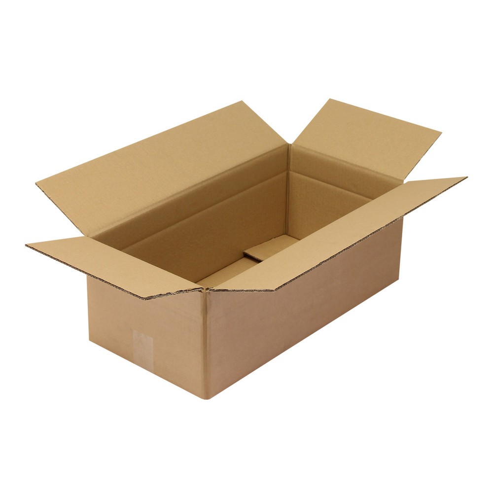 Produktabbildung: Wellpapp-Faltkarton, Modulkarton, 2-wellig, HxBxT 200 x 285 x 580 mm, Qualität 2.30 BC