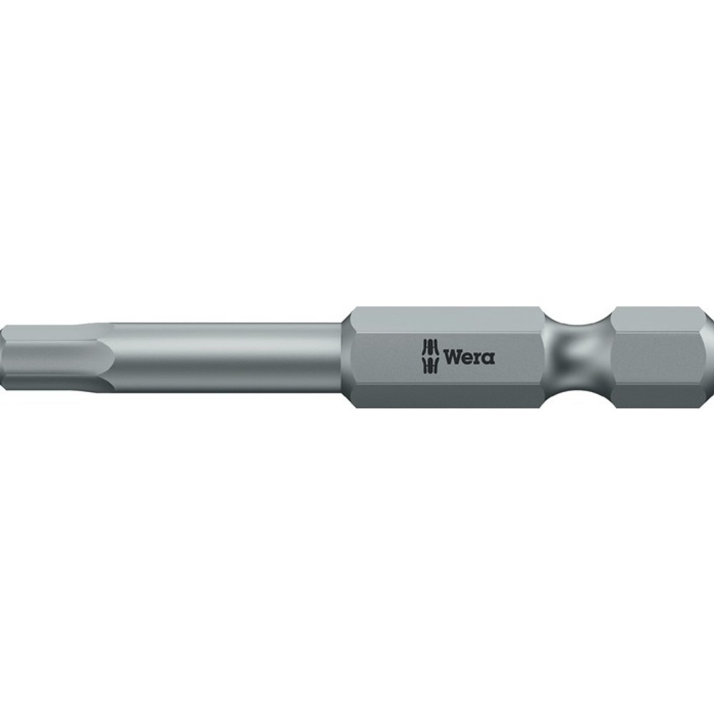 Produktabbildung: WERA Bit 840/4 Z, zähhart, HEX-Plus, 1/4 ″ 5,0 mm Länge 89 mm