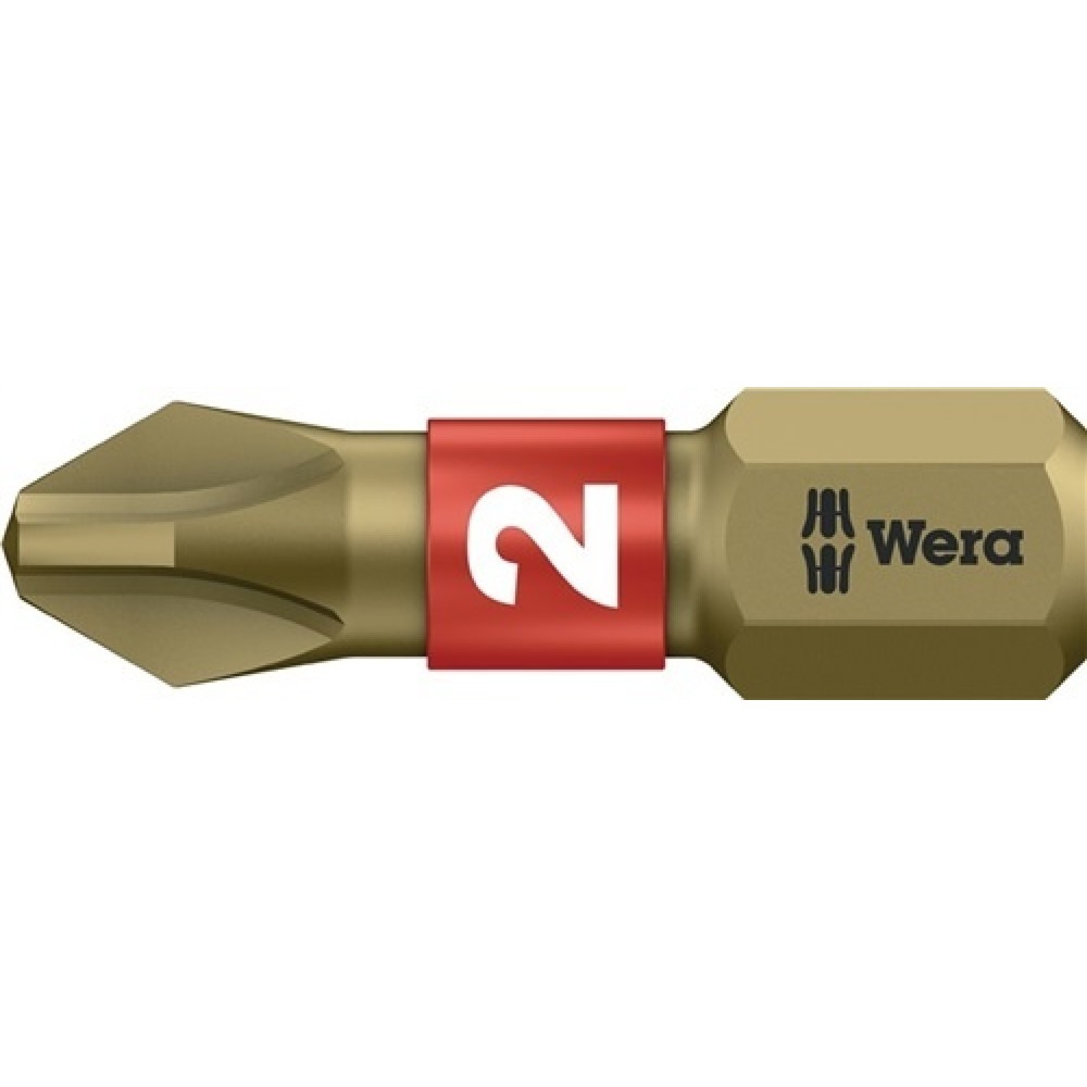 Produktabbildung: Bit 851/1 BTH 1/4 Zoll PH 1 L.25mm BiTorsion,extrahart WERA