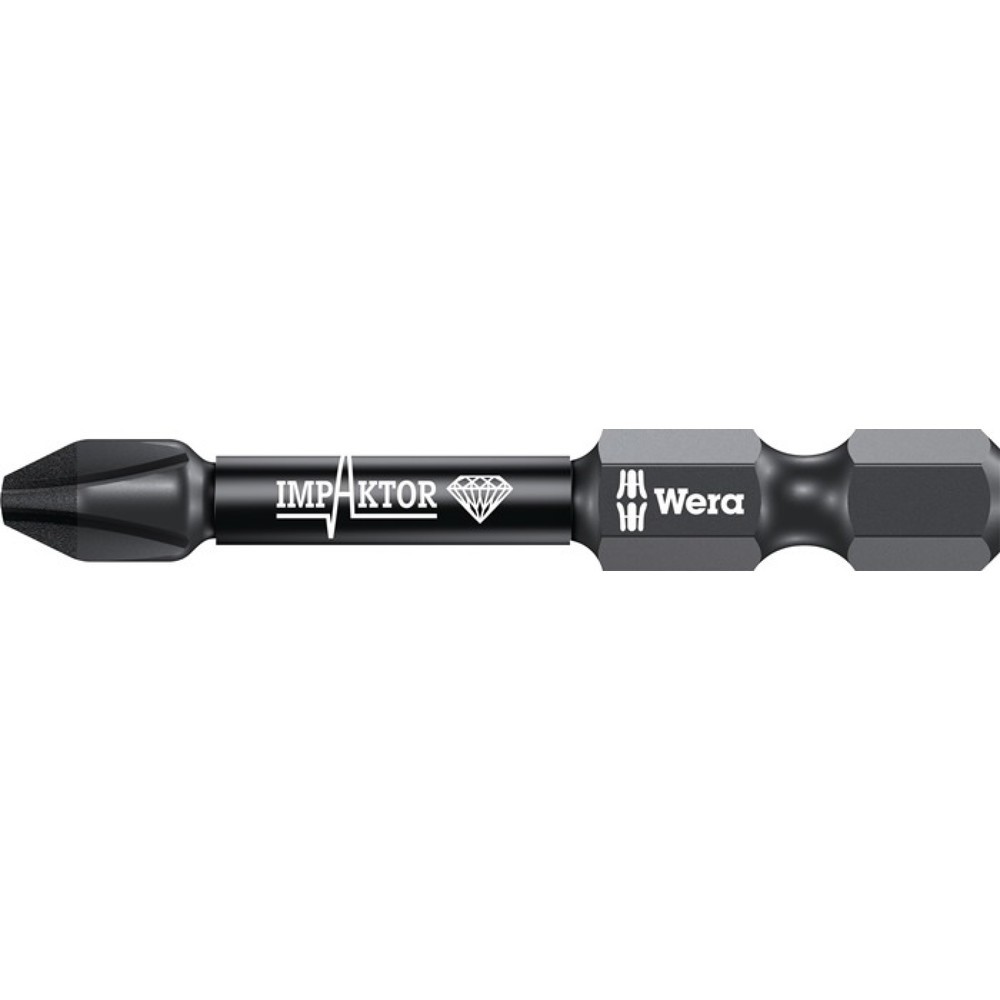 Produktabbildung: Wera Bit 851/4 IMP DC, PH3 Länge 50 mm, 1/4 Zoll E6,3