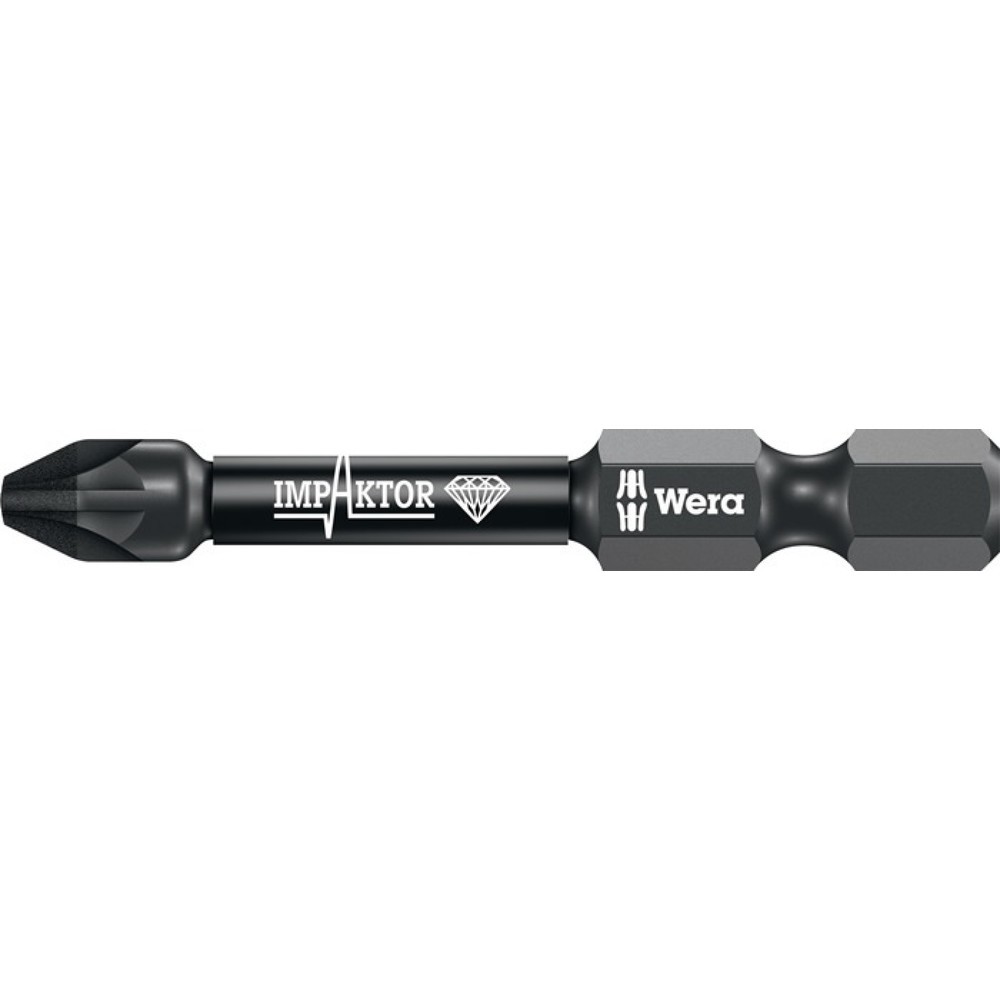 Produktabbildung: Wera Bit 855/4 IMP DC, PZD3 Länge 50 mm, 1/4 Zoll E6,3