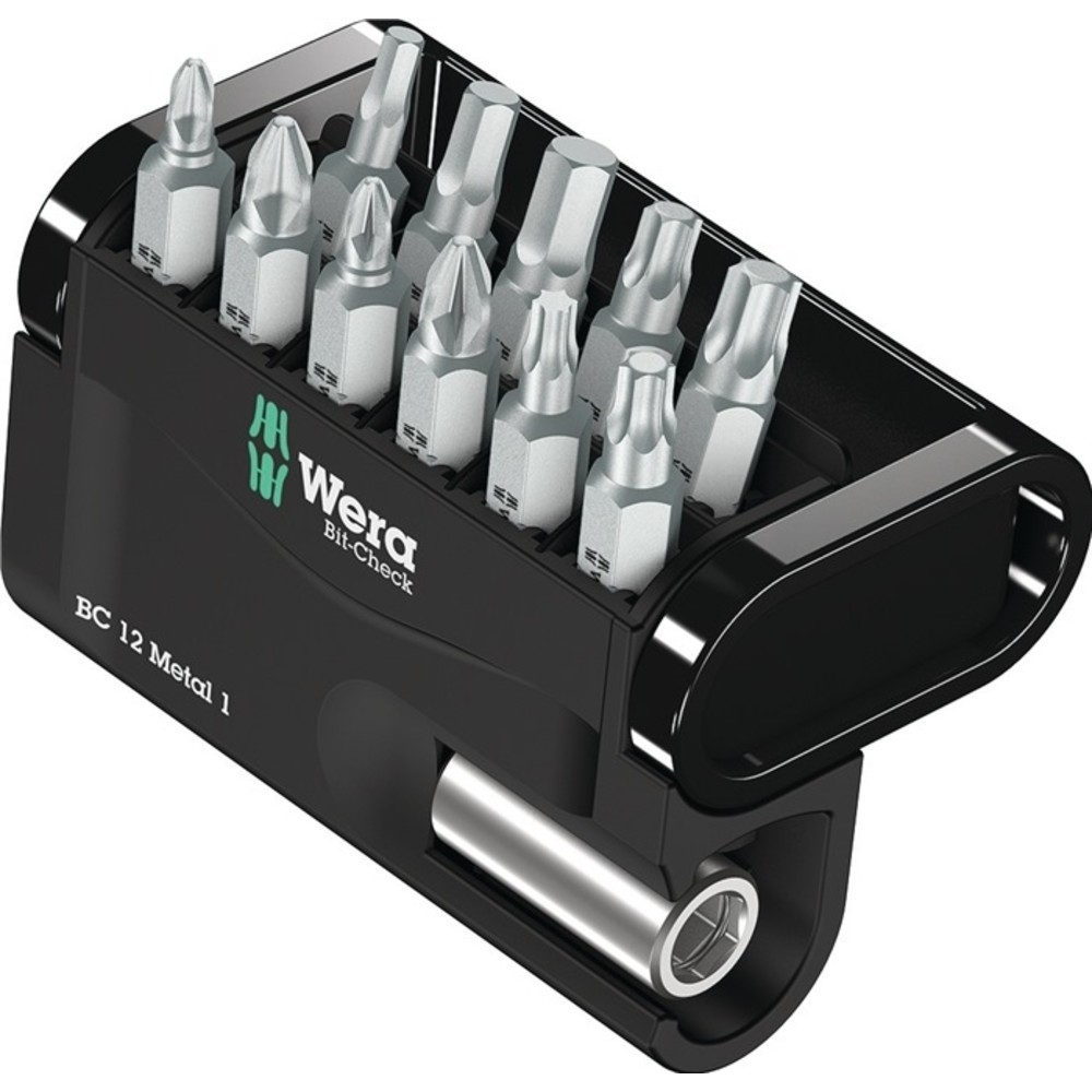 Produktabbildung Nr. 2: WERA Bitsortiment Bit-Check 12 Metal 1 12-tlg.PH/PZD/TX/6Kt
