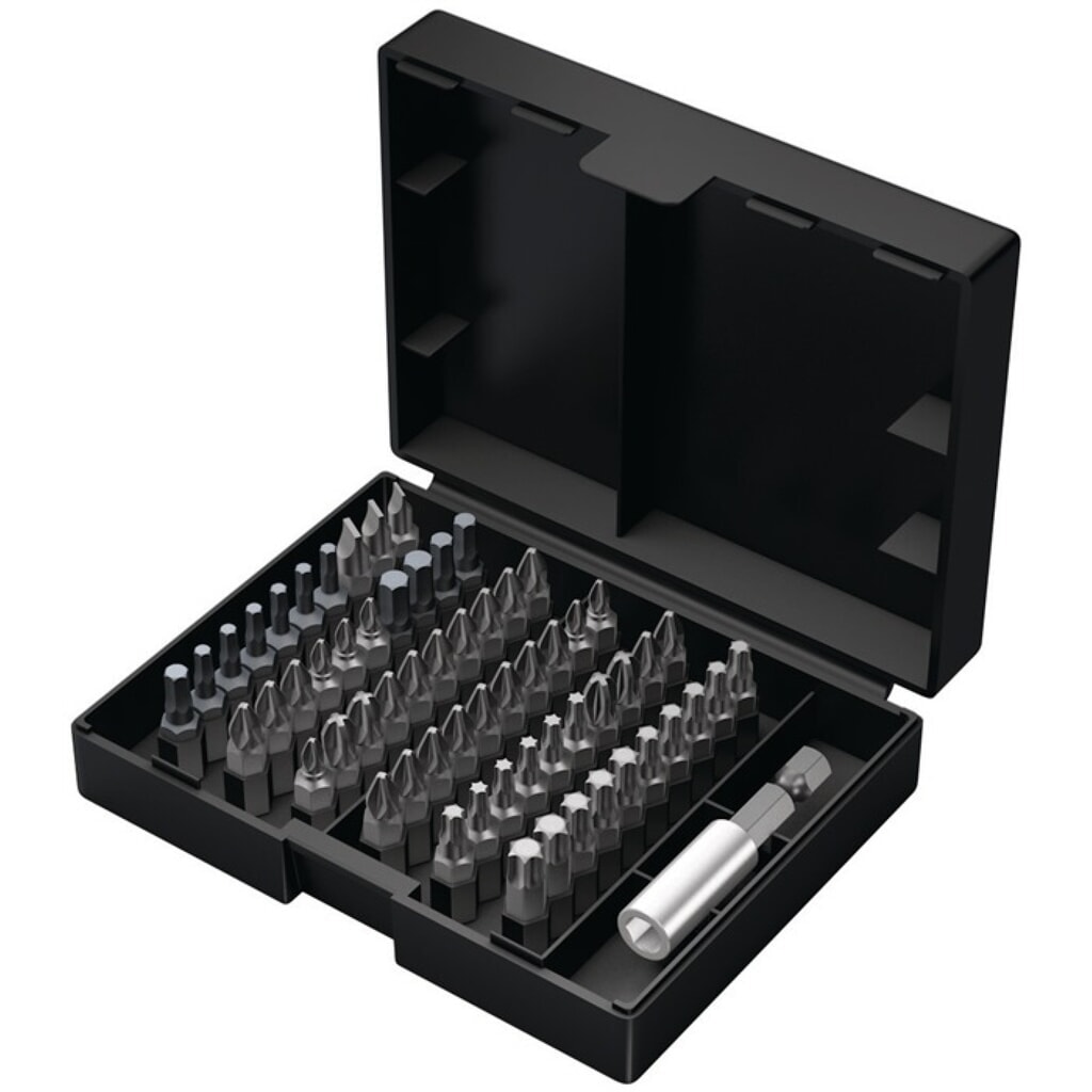 Produktabbildung: WERA Bitsortiment Bit-Safe Univ.4 61-tlg.TX