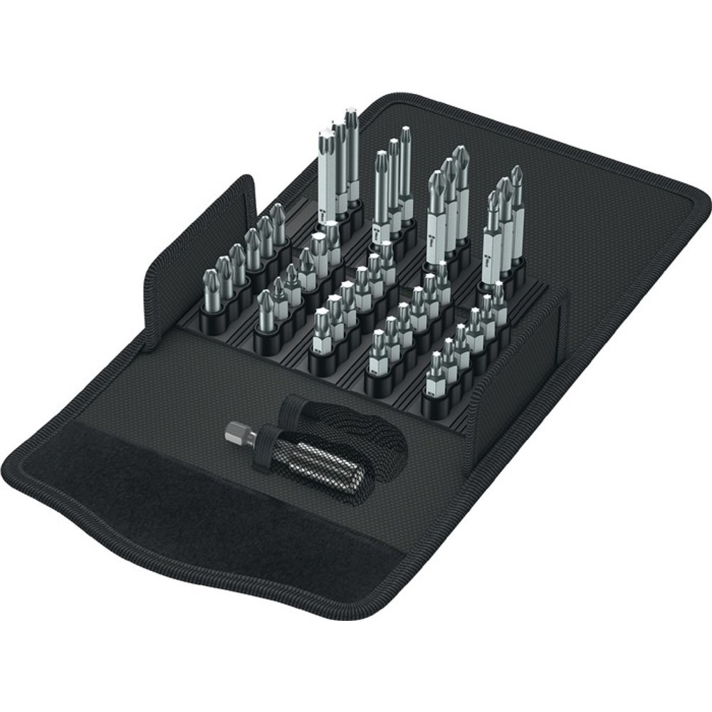 Produktabbildung: WERA Bitsortiment Bit-Safe 43 Univ.1 43-tlg.PH/PZD/TX