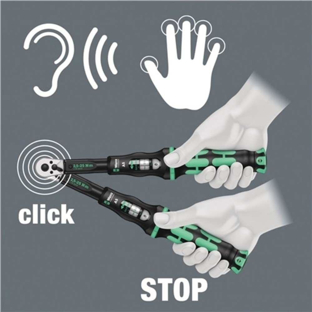 Produktabbildung Nr. 7: Drehmomentschlüssel Click-Torque C 2 1/2 Zoll 20-100 Nm WERA