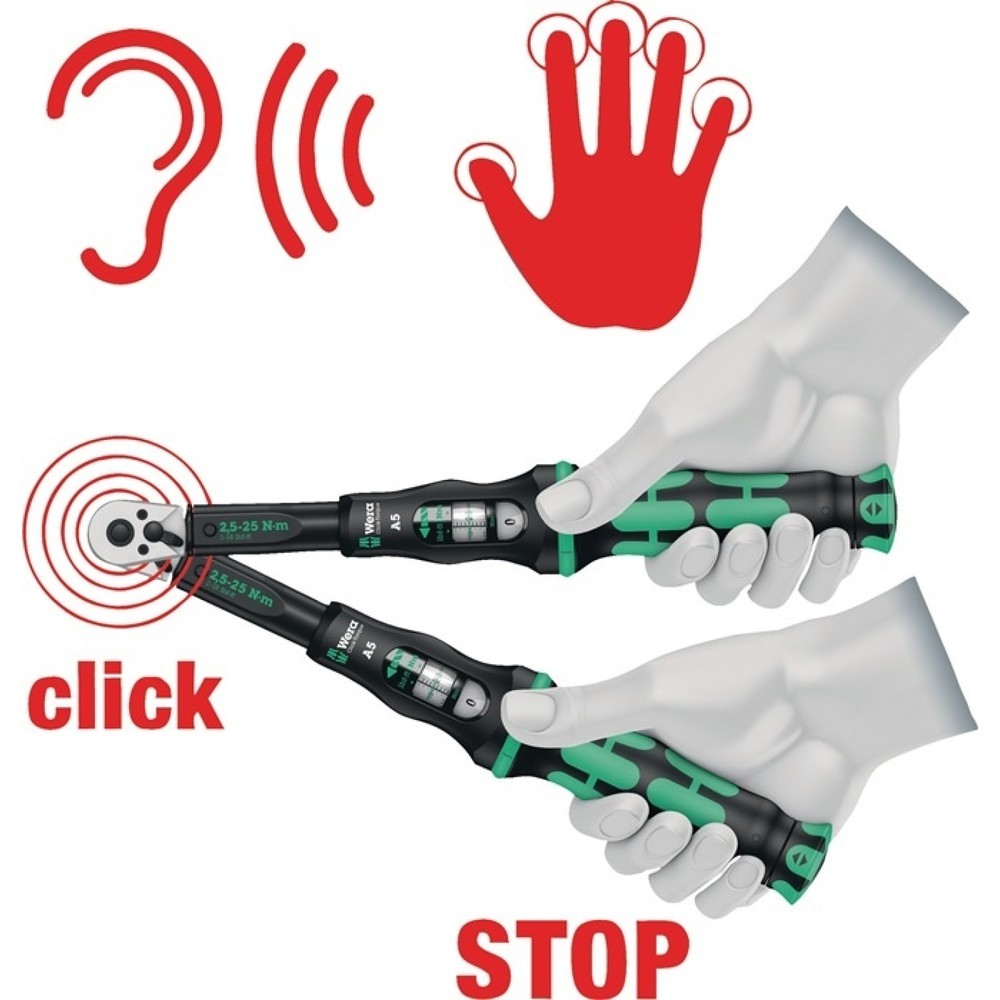 Produktabbildung Nr. 6: WERA Drehmomentschlüssel Click-Torque C 2 Push, 1/2 ″ 20 - 100 Nm