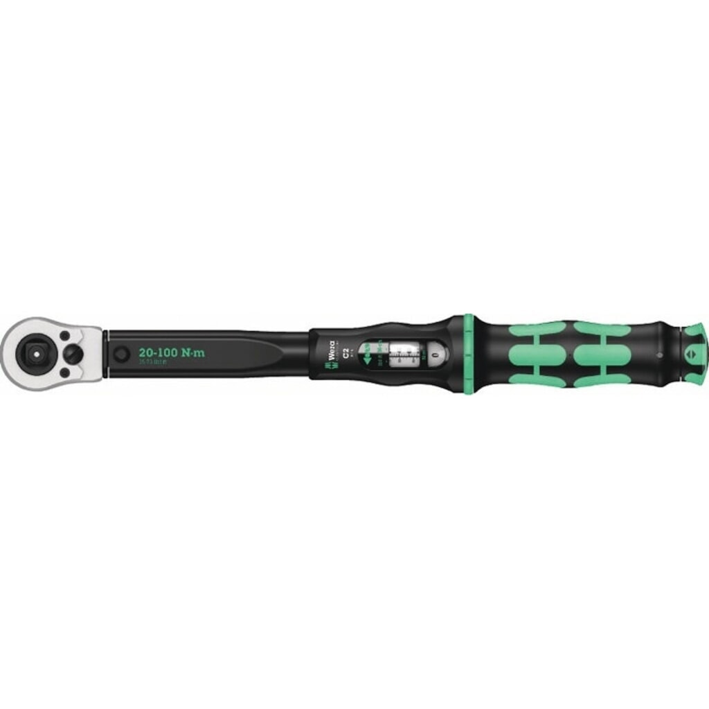 Produktabbildung: WERA Drehmomentschlüssel Click-Torque C 2 Push, 1/2 ″ 20 - 100 Nm