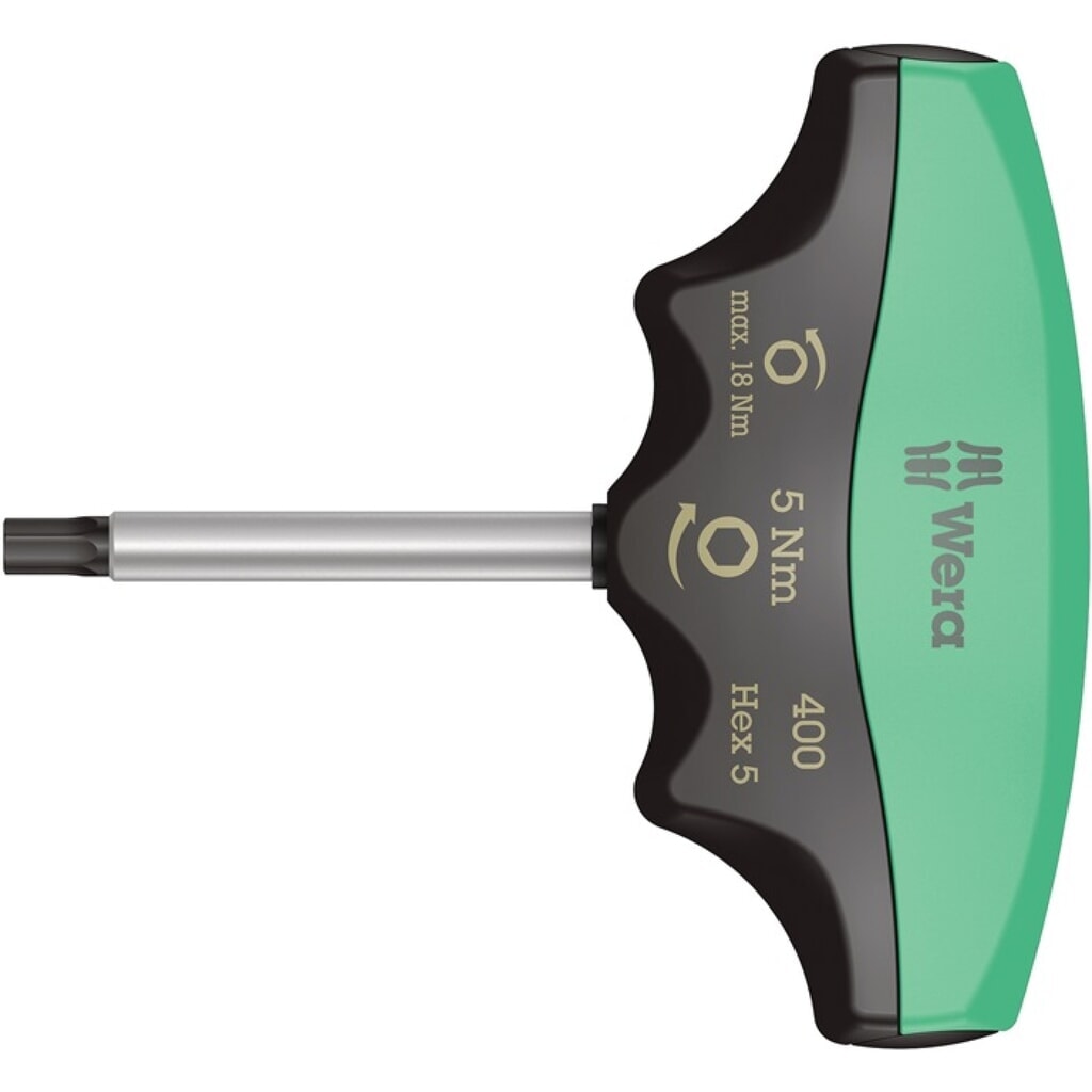 WERA Drehmomentschraubendreher 400 TX TX 20 4 Nm fest eingest Produktabbildung: WERA Drehmomentschraubendreher 400 TX TX 20 4 Nm fest eingest