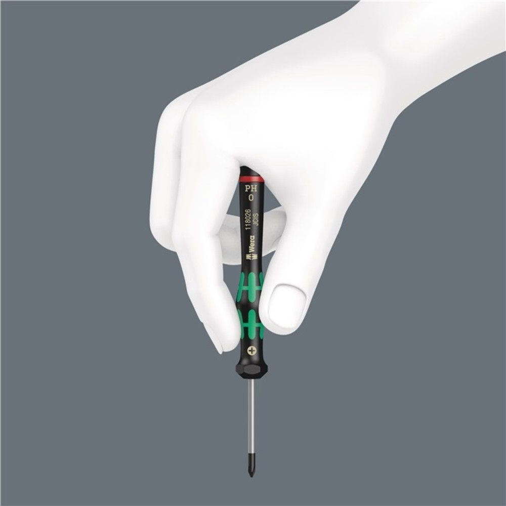 Produktabbildung Nr. 4: WERA Elektronik-Feinmechanik-Schraubendreher 2035 2mm Klingen-L.60mm