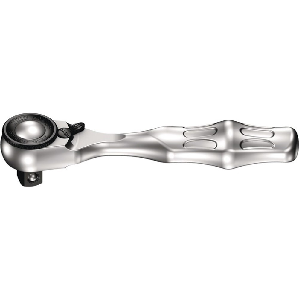Produktabbildung: WERA Hebelumschaltknarre 8008 A Zyklop Mini 3, Umschalthebel, 1/4 ″ 60 Zähne