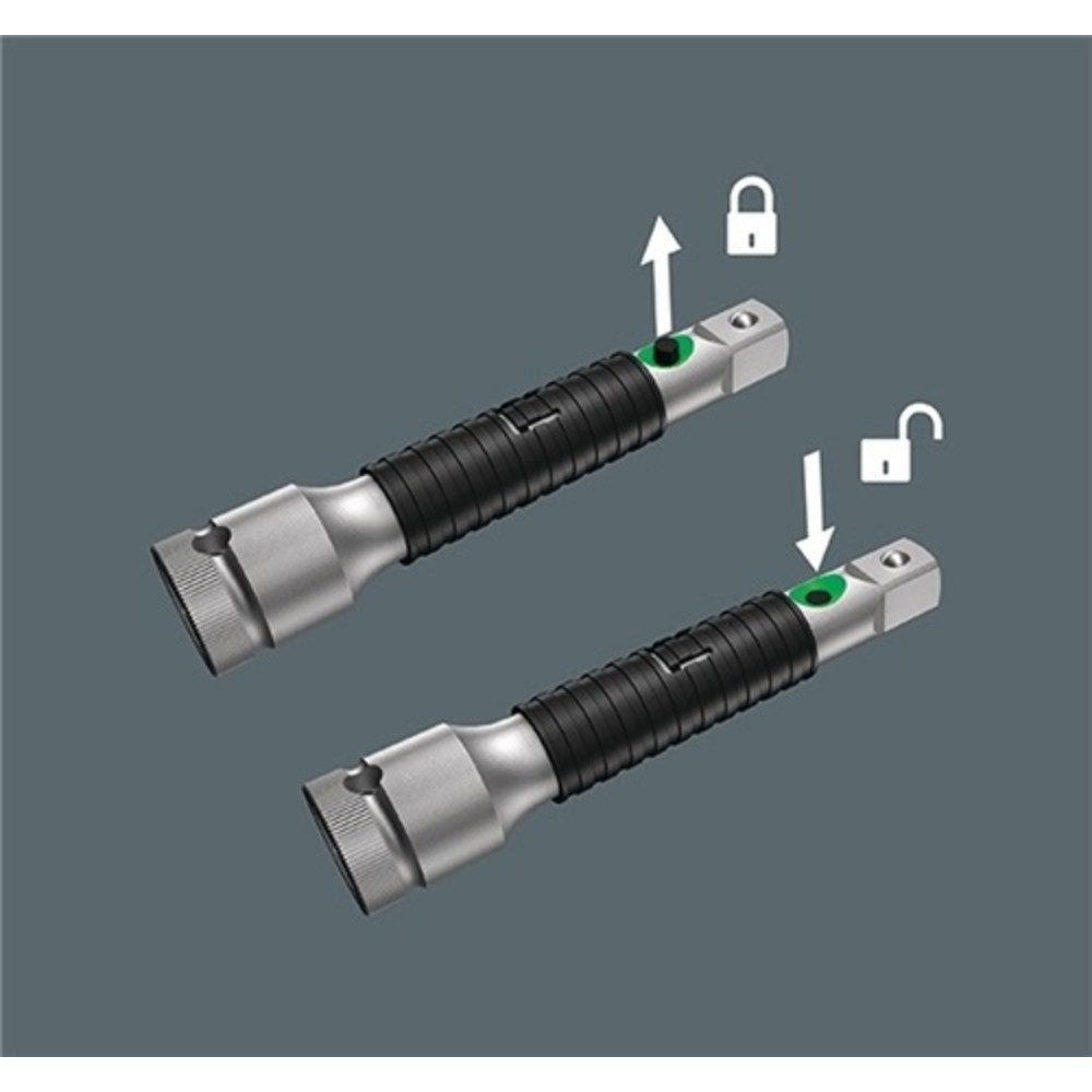 Produktabbildung Nr. 2: Knarrenset 1/4 Zoll 8 tlg Zyklop Speed/-Metal switch in Klapptasche