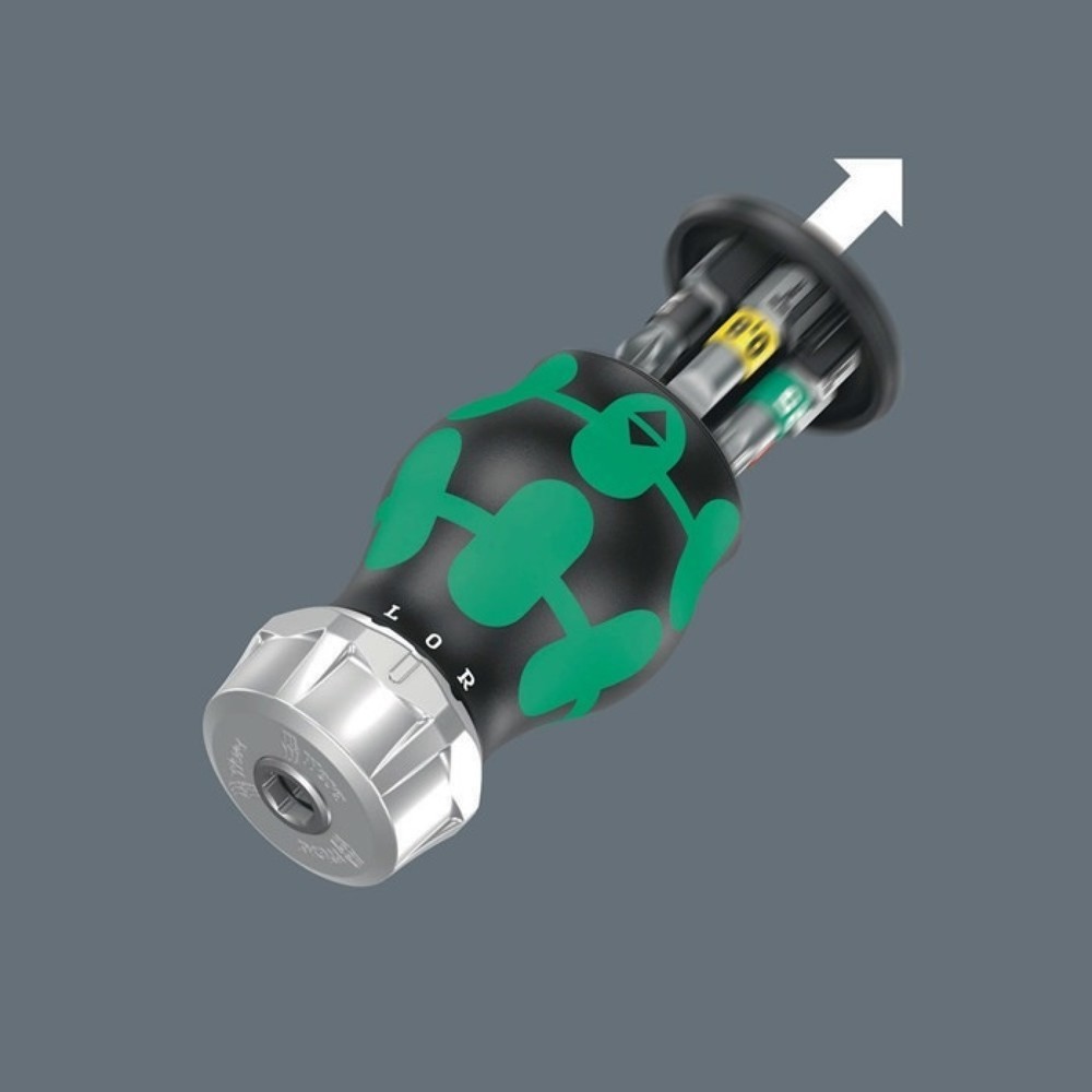 Produktabbildung Nr. 4: Wera Magazinbithalter KK Stubby Magazin RA 2, 6-teilig, Schlitz/PH/PZD/TORX®