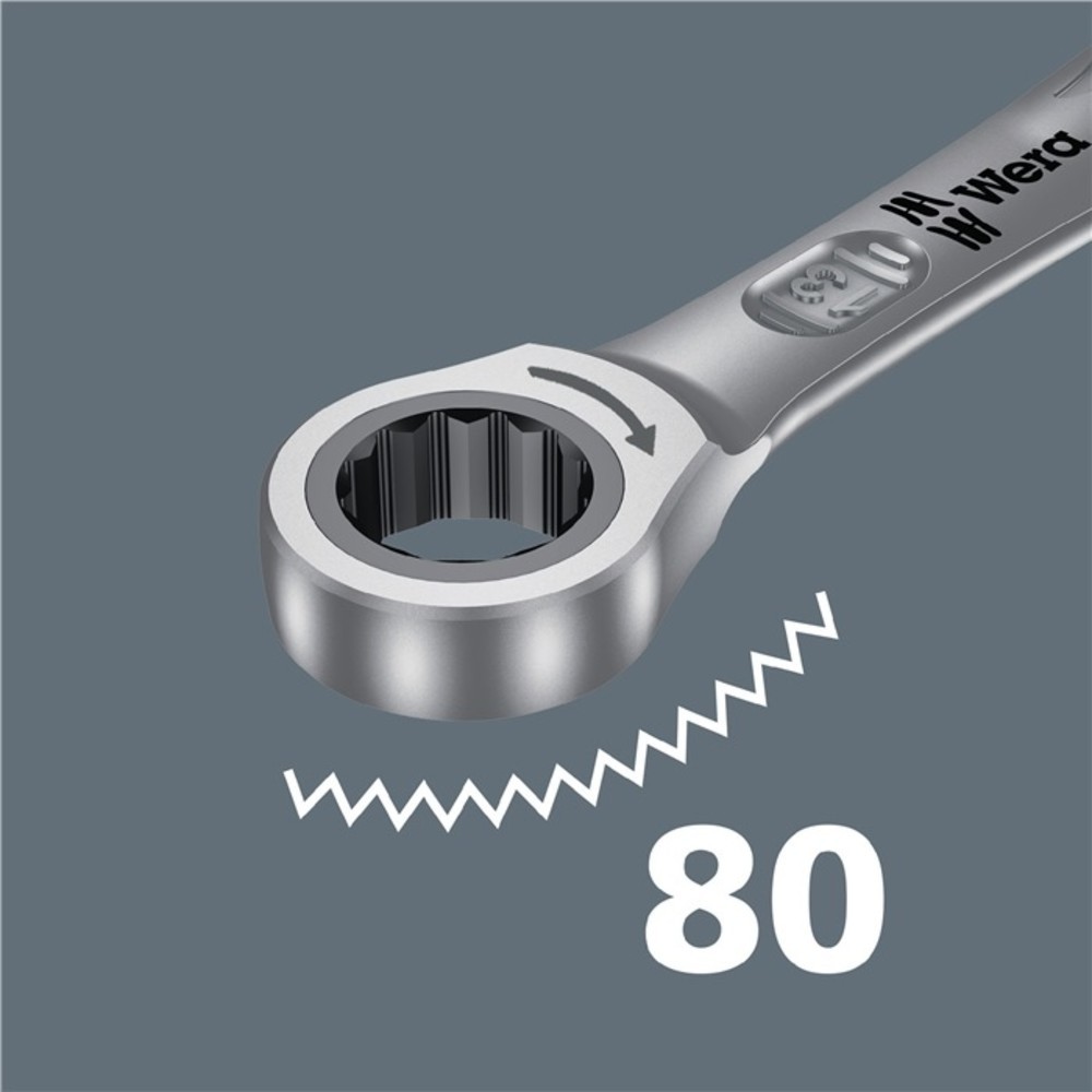 Produktabbildung Nr. 7: WERA Maulringratschenschlüsselsatz Joker 4-tlg.SW 10-19mm ger