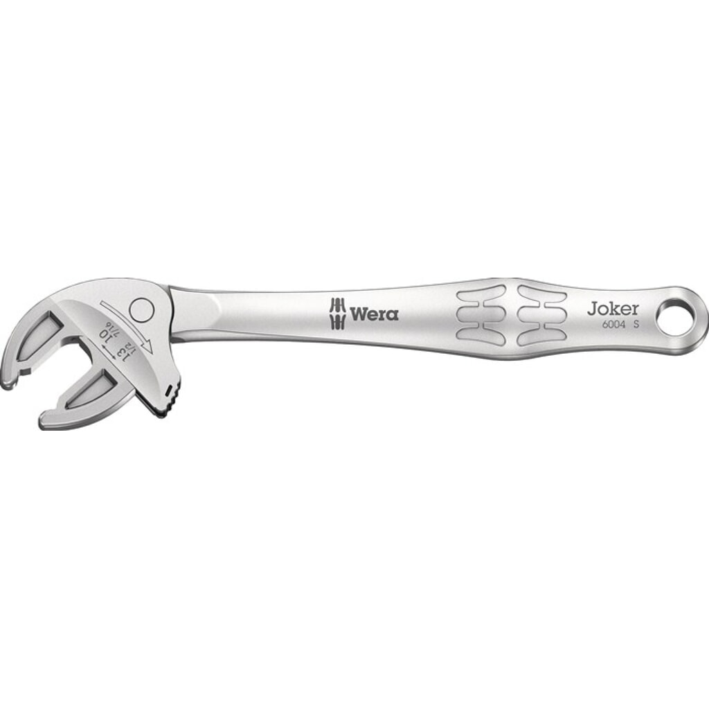 Produktabbildung Nr. 1: WERA Maulschlüssel 6004 Joker S, Länge 154 mm, 10-13 mm, selbstjustierend