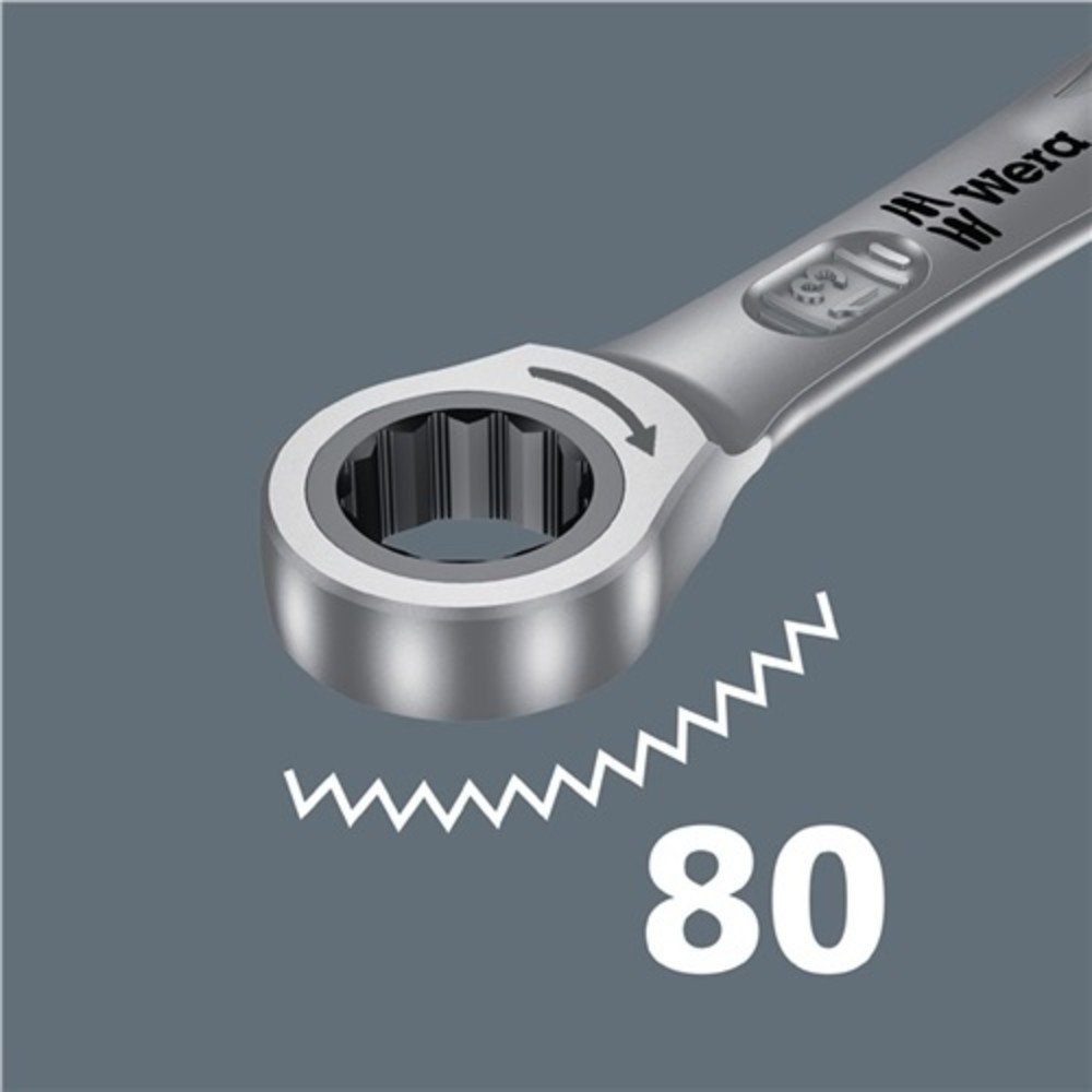 Produktabbildung Nr. 9: Knarrenringmaulschlüssel SW 17mm m. Haltefunktion/Anschlag f Mutter feinverzahnt