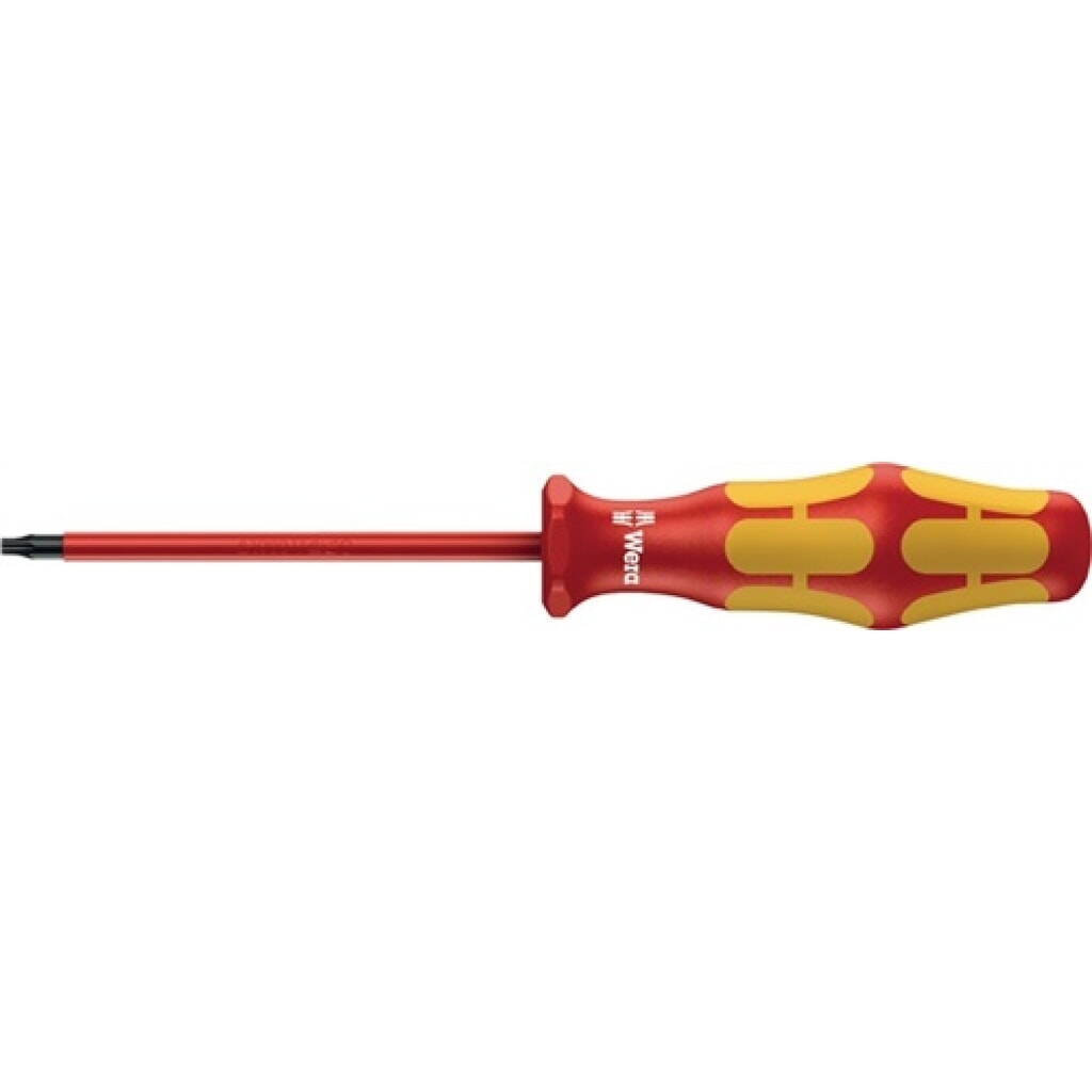 Produktabbildung: Schraubendreher VDE-TX T10x80mm L.161mm f.M3,0 brün. Rundklinge