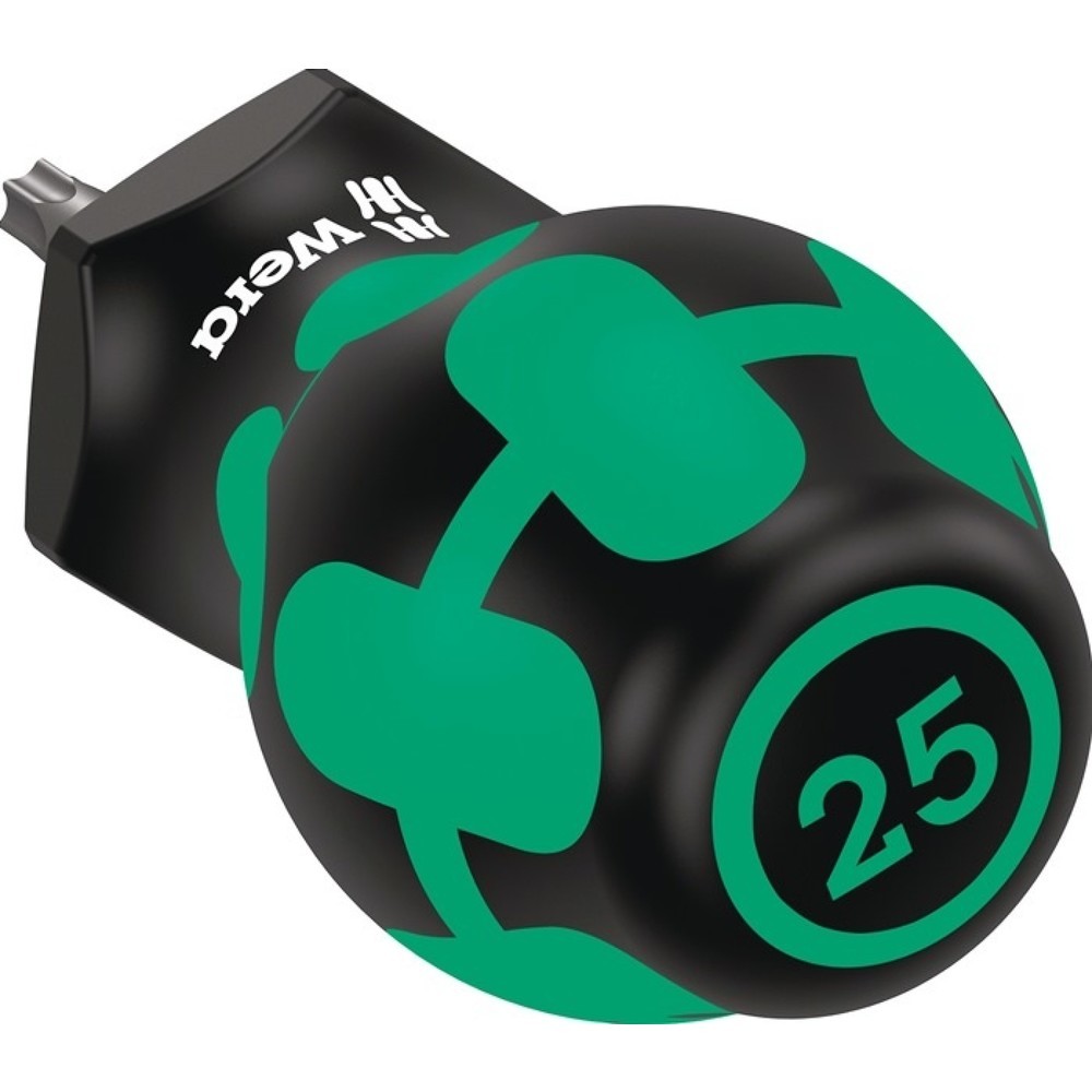 Produktabbildung Nr. 2: WERA Schraubendreher 367 TORX® Stubby, 2-Komponentengriff, Größe T 25 Klingenlänge 25 mm, Rundklinge