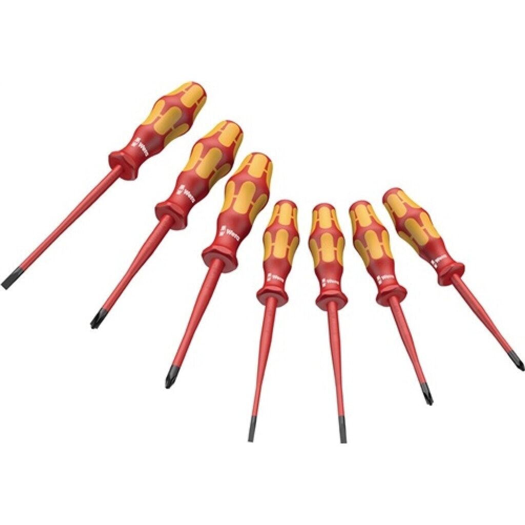 Schraubendrehersatz VDE 7 tlg.Schlitz/PH/PZ-S Mehrkomp-Heft Kl. EXTRA Slim Produktabbildung: Schraubendrehersatz VDE 7 tlg.Schlitz/PH/PZ-S Mehrkomp-Heft Kl. EXTRA Slim