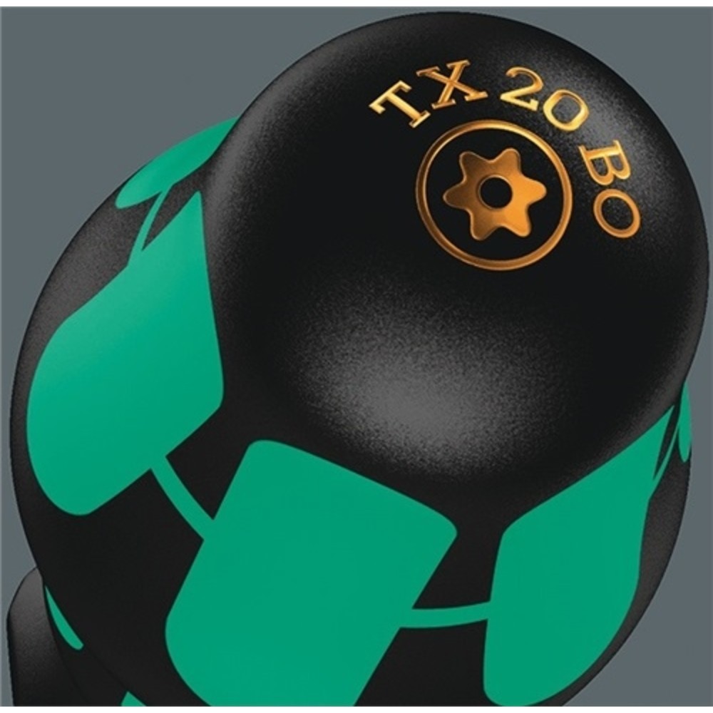 Produktabbildung Nr. 3: WERA Schraubendrehersatz 6tlg.TX10/15/20/25/30/40 m.Bohrung 6KT-Klinge m.Wandhalter