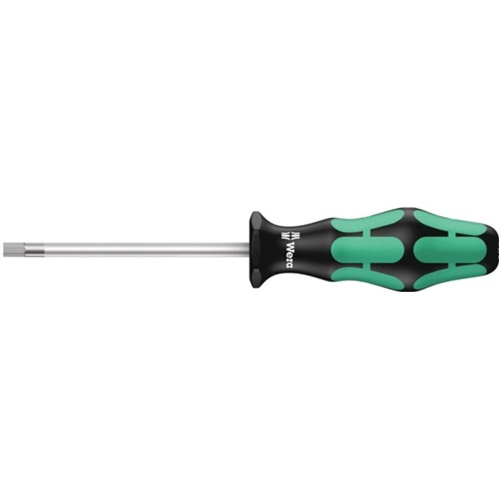 Schraubendreher 6KT 2,5 x 75mm L. 156 mm gerade m.Größenleitsystem 2K-Heft WERA Produktabbildung: Schraubendreher 6KT 2,5 x 75mm L. 156 mm gerade m.Größenleitsystem 2K-Heft WERA