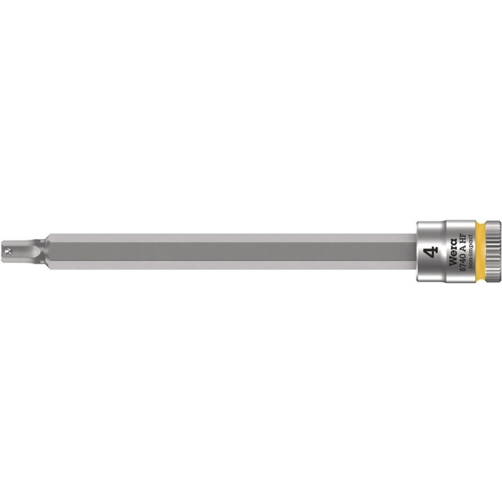 Produktabbildung Nr. 1: WERA Steckschlüsseleinsatz 8740 A HF, Schlüsselweite 4 mm, 1/4 ″, Länge 100 mm