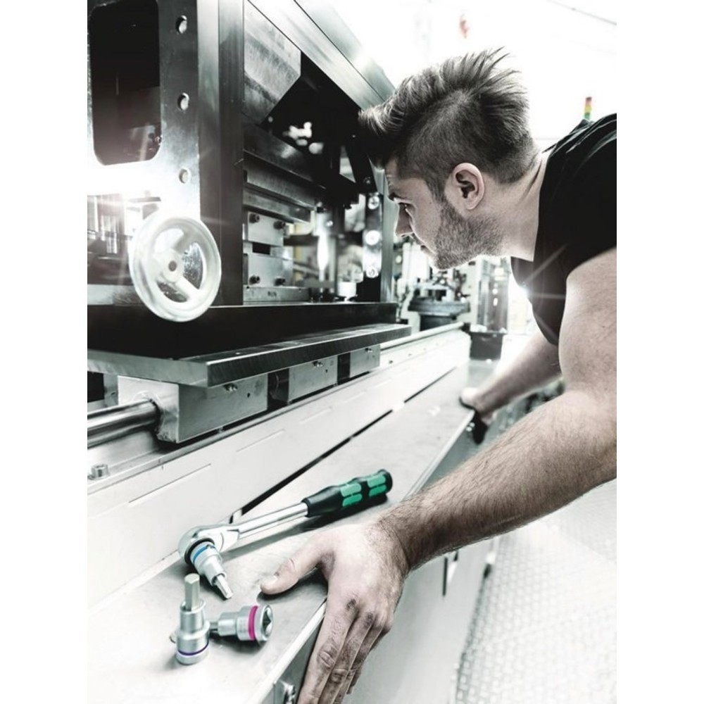 Produktabbildung Nr. 3: WERA Steckschlüsseleinsatz 8740 C HF, Schlüsselweite 6 mm, 1/2 ″, Länge 60 mm