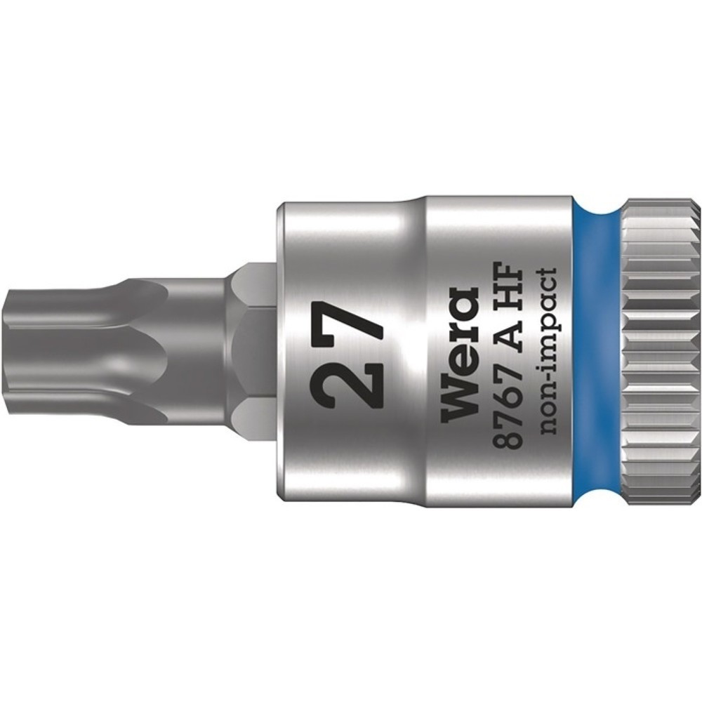 Produktabbildung Nr. 1: WERA Steckschlüsseleinsatz 8767 A HF TORX®, T27, 1/4 ″, Länge 28 mm