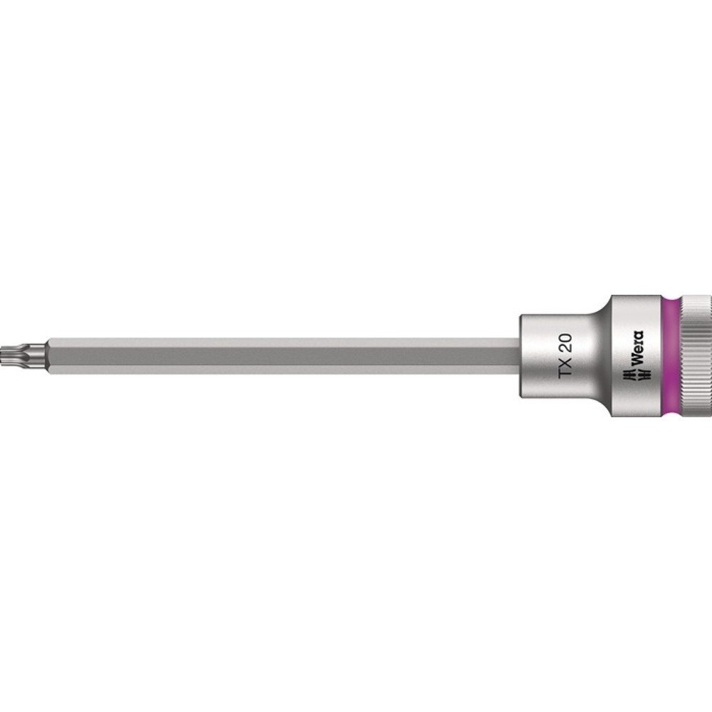 Produktabbildung: WERA Steckschlüsseleinsatz 8767 C HF TORX®, T20, 1/2 ″, Länge 140 mm