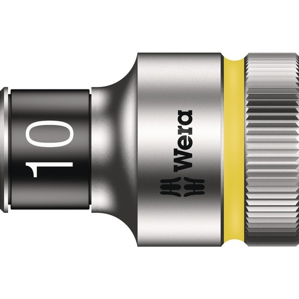 Produktabbildung: WERA Steckschlüsseleinsatz 8790 HMC HF, Schlüsselweite 10 mm, 1/2 ″ 6-kant, Länge 37 mm