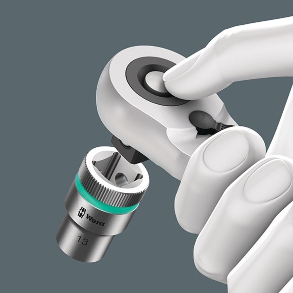 Produktabbildung Nr. 5: WERA Steckschlüsselsatz 8006 SC 1 14-tlg.1/2 Zoll SW 10-19mm Z.72 6KT