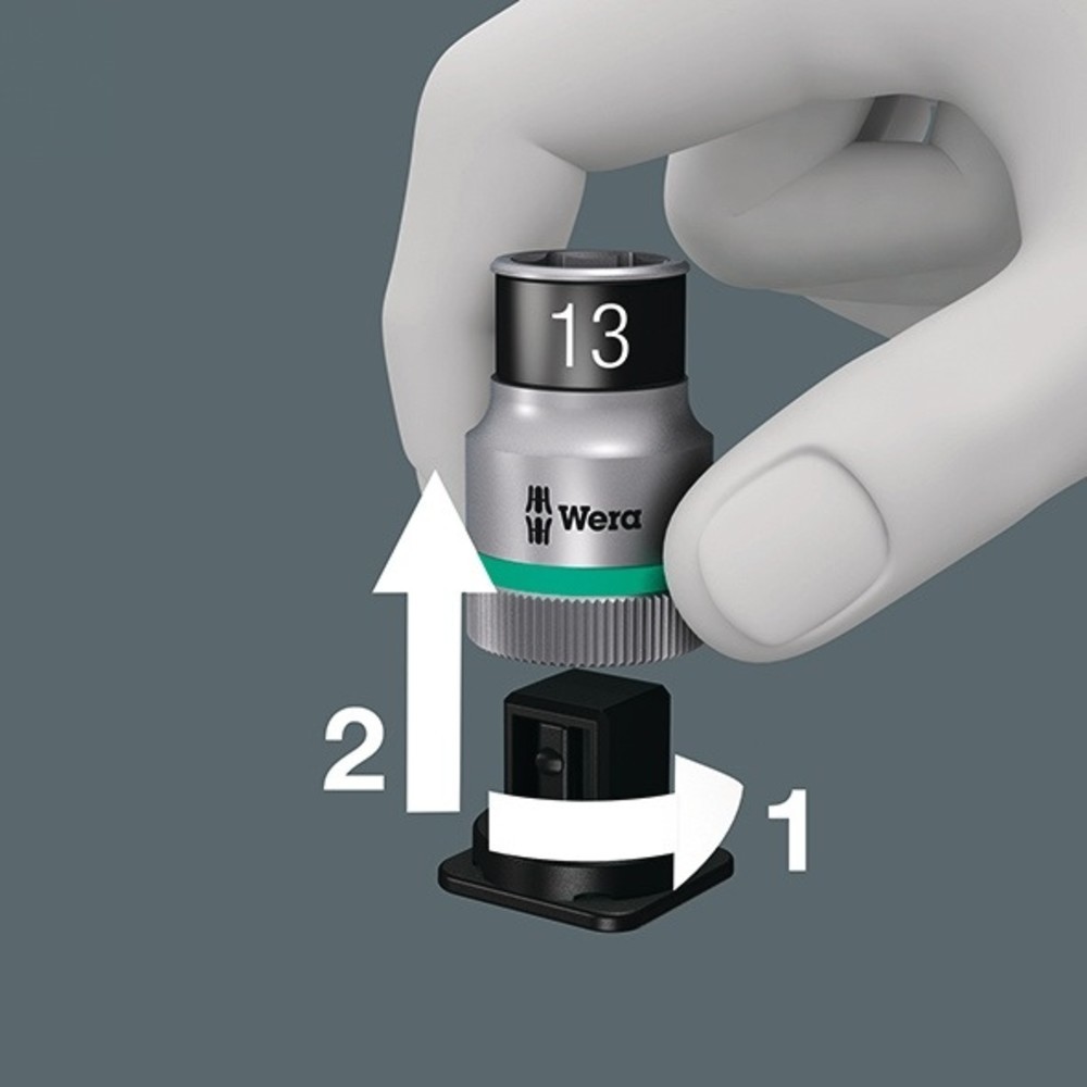 Produktabbildung Nr. 4: WERA Steckschlüsselsatz 8790 HMC HF 10-tlg.1/2 Zoll 10-19mm f.a6-KT.-Schr