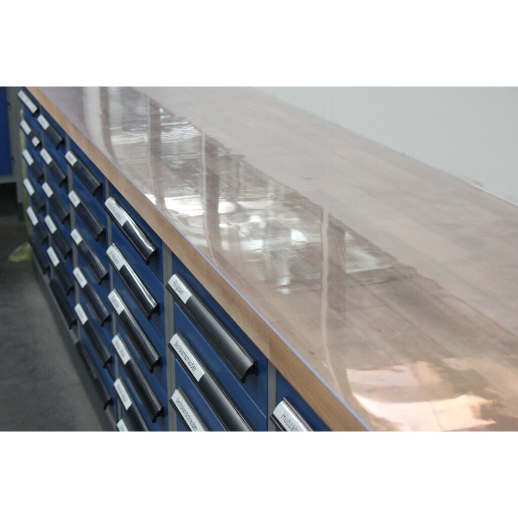 Produktabbildung: Werkbank-Schutzauflage, Stärke 3 mm, LxB 750 x 700 mm