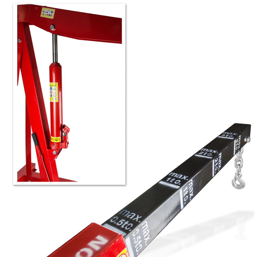 Produktabbildung Nr. 3: Werkstattkran XL, TK 3.000 kg, Hubhöhe max. 2.720 mm