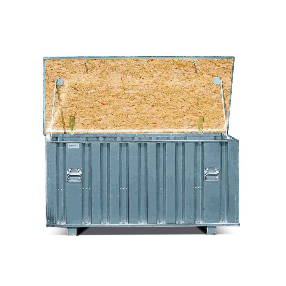 Produktabbildung: FLADAFI® Werkzeugbox Trapezblechkonstruktion, BxT 1.790 x 860 mm
