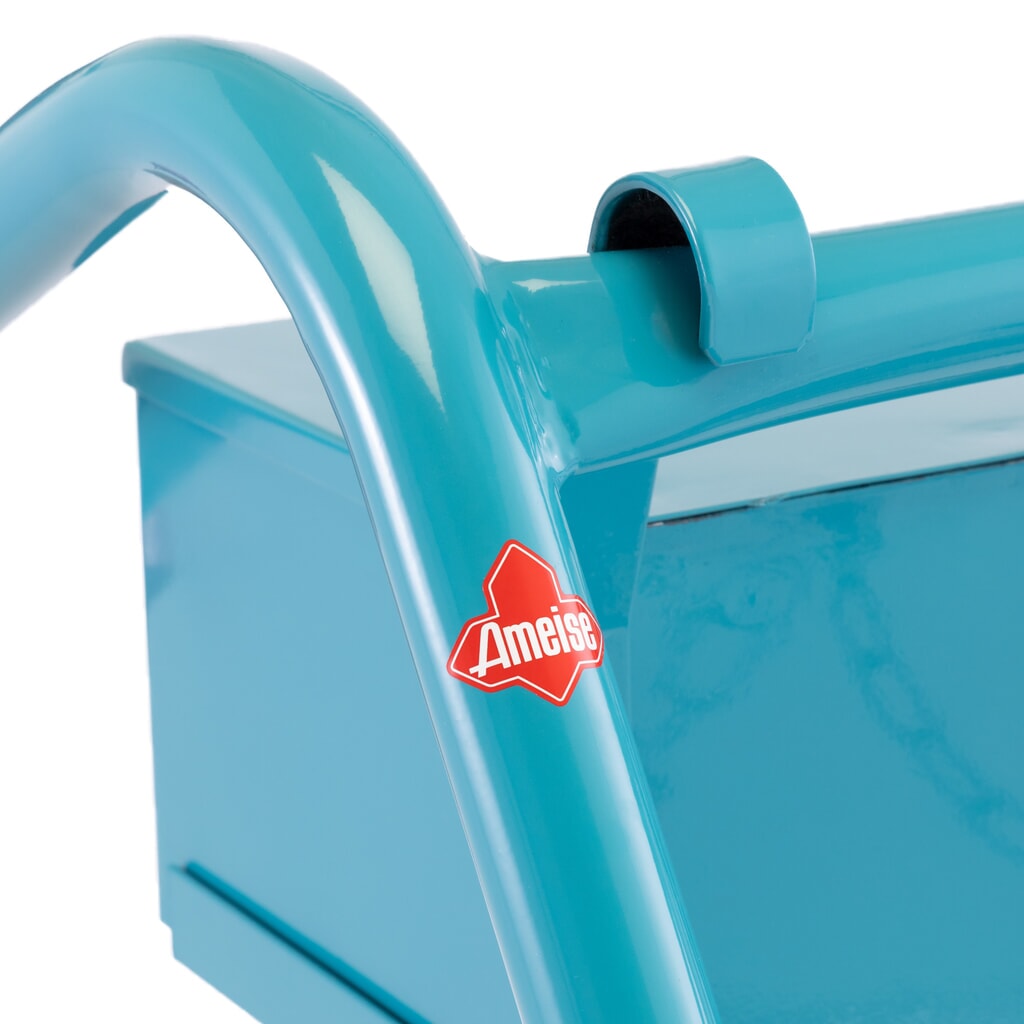 Werkzeugkasten für Ameise® 2er-Stahlflaschenkarre, leer, verschließbarer Deckel, HxBxT 155 x 460 x 210 mm Produktabbildung Nr. 10: Werkzeugkasten für Ameise® 2er-Stahlflaschenkarre, leer, verschließbarer Deckel, HxBxT 155 x 460 x 210 mm