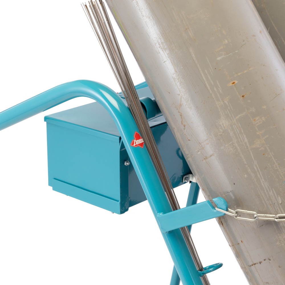 Produktabbildung Nr. 11: Werkzeugkasten für Ameise® 2er-Stahlflaschenkarre, leer, verschließbarer Deckel, HxBxT 155 x 460 x 210 mm