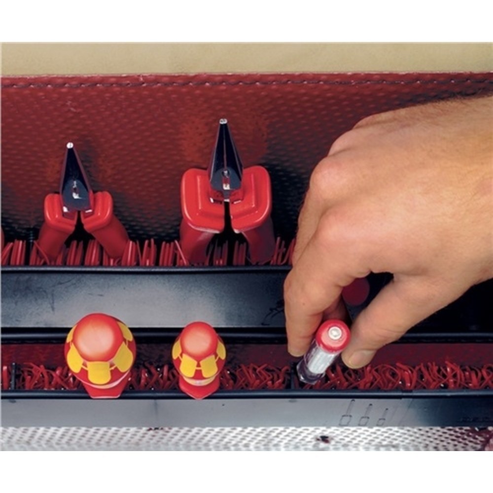 Produktabbildung Nr. 2: WerkzeugtascheB.415xT.165xH.275mmaus Rindleder schwarz4 Separat. CP-7 System